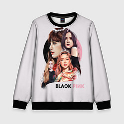 Свитшот детский Blackpink, цвет: 3D-черный