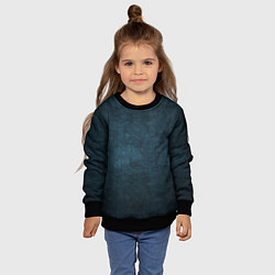 Свитшот детский Текстура поверхность пятна, цвет: 3D-черный — фото 2