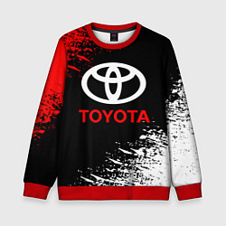 Свитшот детский TOYOTA, цвет: 3D-красный