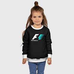 Свитшот детский Formula 1, цвет: 3D-белый — фото 2