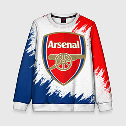 Свитшот детский ARSENAL, цвет: 3D-белый