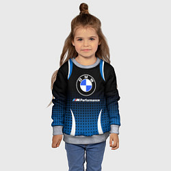 Свитшот детский BMW, цвет: 3D-меланж — фото 2