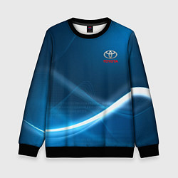 Свитшот детский TOYOTA, цвет: 3D-черный