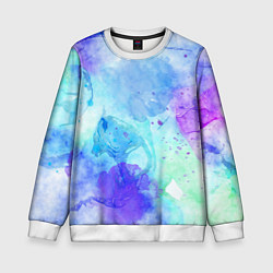 Свитшот детский PASTEL, цвет: 3D-белый