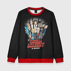 Свитшот детский Академия Амбрелла, цвет: 3D-красный
