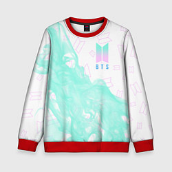 Свитшот детский BTS БТС, цвет: 3D-красный