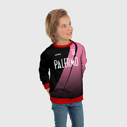 Свитшот детский PALERMO FC, цвет: 3D-красный — фото 2