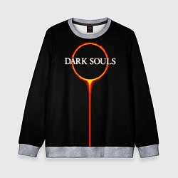 Свитшот детский Dark Souls, цвет: 3D-меланж