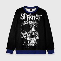 Свитшот детский Slipknot, цвет: 3D-синий