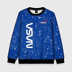 Свитшот детский NASA НАСА, цвет: 3D-черный