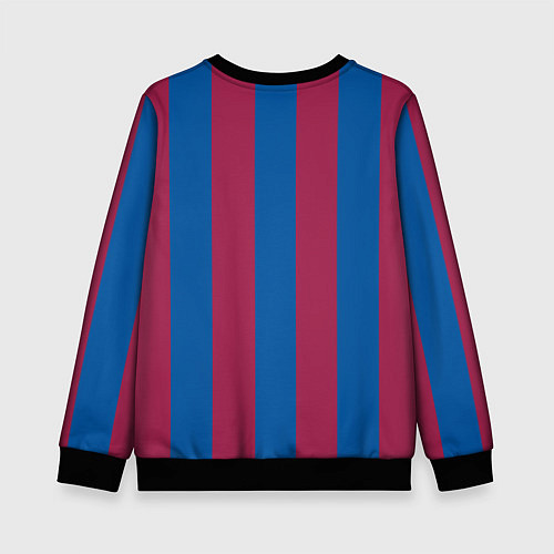 Детский свитшот FC Barcelona 2021 / 3D-Черный – фото 2