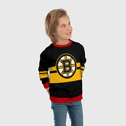 Свитшот детский BOSTON BRUINS NHL, цвет: 3D-красный — фото 2