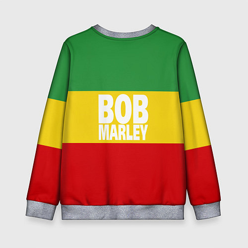 Детский свитшот Bob Marley / 3D-Меланж – фото 2