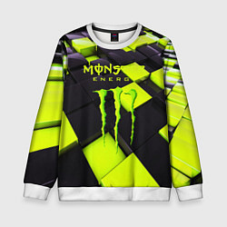 Свитшот детский MONSTER ENERGY, цвет: 3D-белый