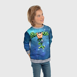 Свитшот детский Rash, цвет: 3D-меланж — фото 2