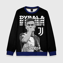 Свитшот детский Paulo Dybala, цвет: 3D-синий