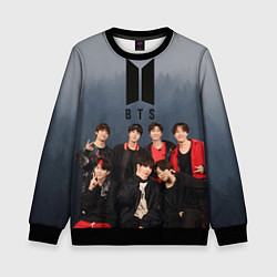 Свитшот детский BTS Forest, цвет: 3D-черный