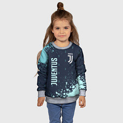 Свитшот детский JUVENTUS ЮВЕНТУС, цвет: 3D-меланж — фото 2