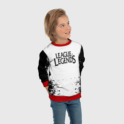 Свитшот детский League of legends, цвет: 3D-красный — фото 2