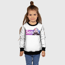 Свитшот детский Re:Zero, цвет: 3D-черный — фото 2