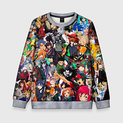 Детский свитшот Аниме персонажи