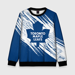 Свитшот детский Toronto Maple Leafs,, цвет: 3D-черный