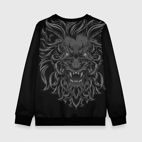 Детский свитшот Таджикистан / 3D-Черный – фото 2