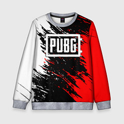 Свитшот детский PUBG, цвет: 3D-меланж