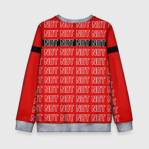 Детский свитшот Evangelion Eva 01 You can not / 3D-Меланж – фото 2