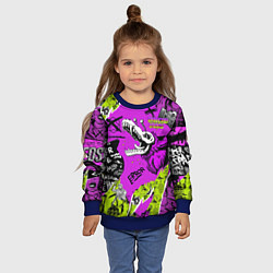 Свитшот детский Watch Dogs: Legion, цвет: 3D-синий — фото 2