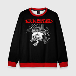 Свитшот детский The Exploited, цвет: 3D-красный