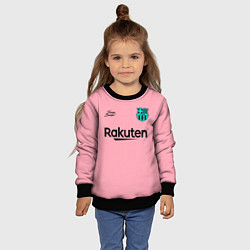 Свитшот детский BARCELONA резервная 2021, цвет: 3D-черный — фото 2