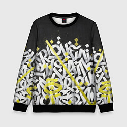 Свитшот детский GRAFFITY, цвет: 3D-черный