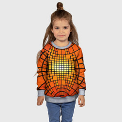 Свитшот детский Сфера, цвет: 3D-меланж — фото 2