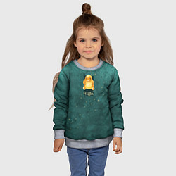 Свитшот детский Niffler, цвет: 3D-меланж — фото 2