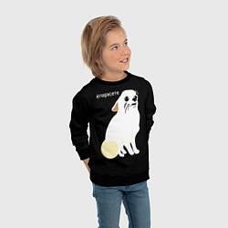 Свитшот детский Ёпарасете, цвет: 3D-черный — фото 2
