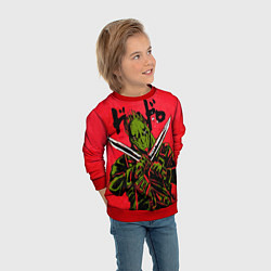 Свитшот детский DOROHEDORO, цвет: 3D-красный — фото 2