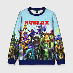 Свитшот детский ROBLOX, цвет: 3D-синий