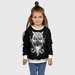 Свитшот детский Клинок рассекающий демонов Ино, цвет: 3D-белый — фото 2