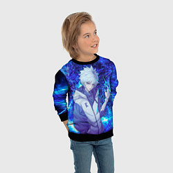 Свитшот детский Киллуа Золдик, цвет: 3D-черный — фото 2