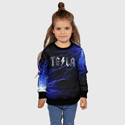 Свитшот детский TESLA, цвет: 3D-черный — фото 2