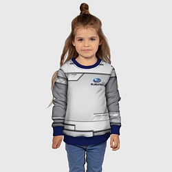 Свитшот детский SUBARU СУБАРУ, цвет: 3D-синий — фото 2