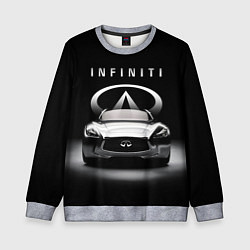 Свитшот детский INFINITI, цвет: 3D-меланж