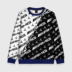 Свитшот детский MERCEDES BENZ AMG, цвет: 3D-синий