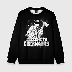 Свитшот детский DayZ Chernarus, цвет: 3D-черный