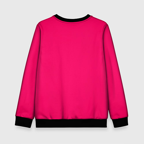 Детский свитшот Малинка большая / 3D-Черный – фото 2