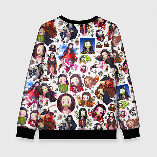 Детский свитшот НЕЗУКО / 3D-Черный – фото 2