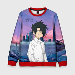 Свитшот детский Обещанный Неверленд, цвет: 3D-красный