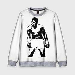 Свитшот детский The Greatest Muhammad Ali, цвет: 3D-меланж