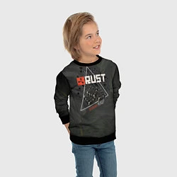 Свитшот детский Rust Мамкин Рейдер Раст, цвет: 3D-черный — фото 2